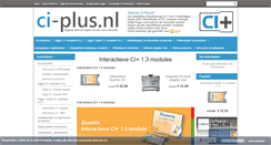 Desktop Screenshot of ci-plus.nl